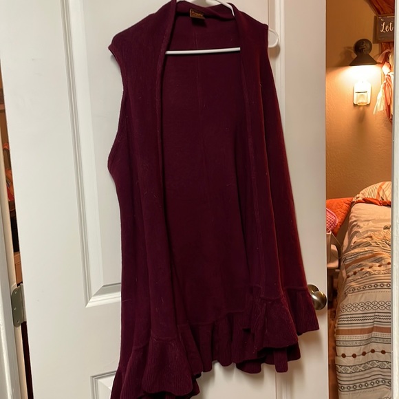 Sweaters Burgundy Sweater Vest Poshmark